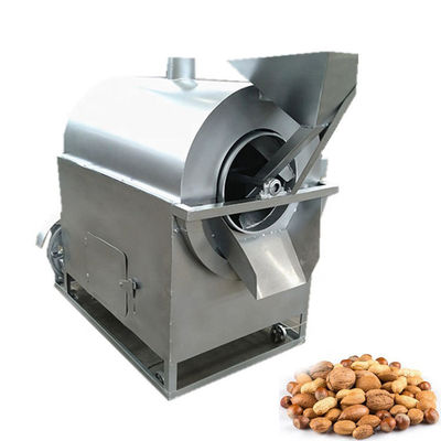 ऑटोमैटिक कमर्शियल ग्रेन सोयाबीन पिस्ता रोस्टिंग मशीन 25-500kg/H