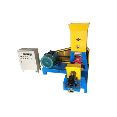 पालतू भोजन extruder मशीन गोली 45 मिमी एकल पेंच जुड़वां पेंच पोल्ट्री फ़ीड उत्पादन मशीन